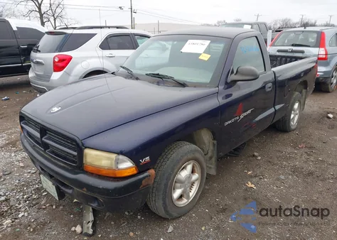 1998 Dodge Dakota Slt/Sport z USA, uszkodzony, nr VIN 1B7FL26X8WS518548